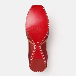 house of pataudi Ethnic Mule For Women image 5