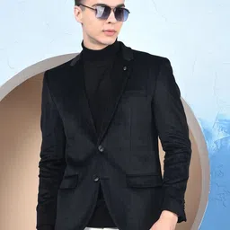 crimsoune club Men Checkered Single Breasted Casual Blazer-picture-14