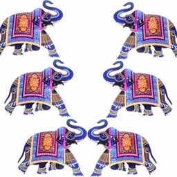 happy customise MDF Elephant Cutout for Home decor Festival Gift Wedding Decorations DIY Pack of 6-picture-18