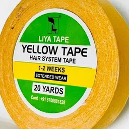 liya Double Sided Hair Patch & Hair Toupee Tape Large hair wig yellow tape (Manual)-picture-26