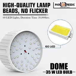 vr bright lite Pn-El-35W Pack Of 2-VRBL12147 0 hrs Bulb Emergency Light-picture-7