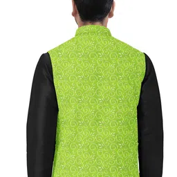 shriyam Printed Men Waistcoat image 2