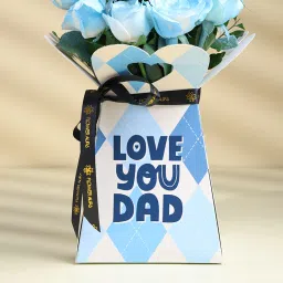 Whispers Of Blue Roses For Dad image 3