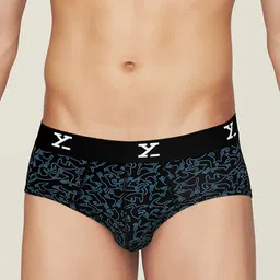 XYXX Pack Of 2 Printed Anti-Microbial Basic Briefs XYBRF2PCKN264 image 3