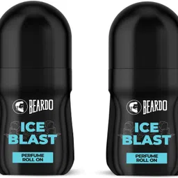 beardo Ice Blast Perfume Roll On | Long Lasting Fresh | Menthol, Musk & Woody Deodorant Roll-on-For Men-picture-18