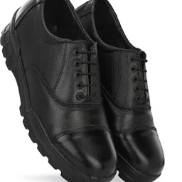 gerrito 100% Genuine Leather Light Weight Police And Ncc Formal shoe Boots For Men-picture-14