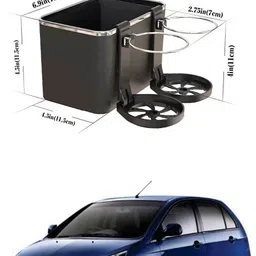 xzrtz Car Multifunctional Organizer Console Tissue holder X30 Trunk Organizer image 3