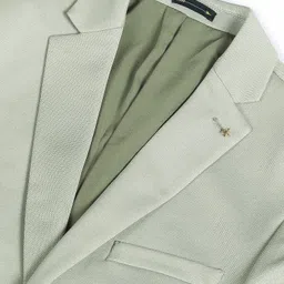 arrow Men Self Design Single Breasted Formal Blazer image 2