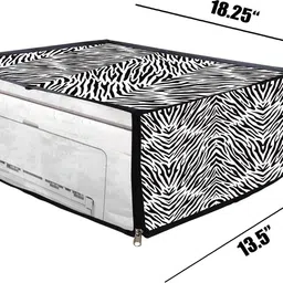 ATP Printer Cover For HP Desk Jet Ink Advantage Ultra 4929 Printer (Zebra Print) Printer Cover image 2