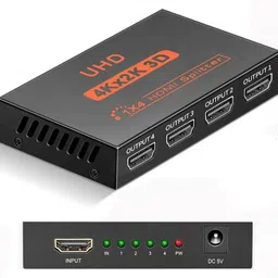 OG X NEXA WITH DEVICE HDMI Splitter Full HD 1080P with Deep Color & HD Audio | UHD 3D 4K x 2K | 1 x 4 Media Streaming Device-image-43