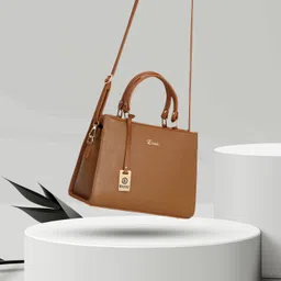 exotic Women Tan Sling Bag - Extra Spacious image 5