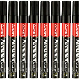 luxor Black Permanent Marker image 3