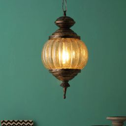 eliante by jainsons lights Bernice Gold Metal Hanging Light-picture-9