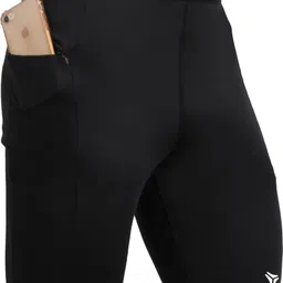 kyk Solid Men Black Tights-picture-22