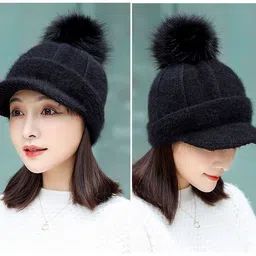 dressify Self Design Visor Cap image 2