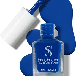 starstruck by sunny leone Royal Blue - Glossy Nail Polish | Mirror-Like Shine & Longwear Color Royal Blue-picture-36