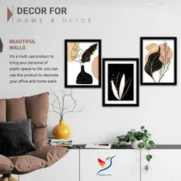 rainbow arts photo frame for home and office wall decor - decorative photo frame with artwork 11 inch digital image 3