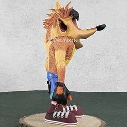 pinaka Crash Bandicoot Action Figure 16CMCrash Material Plastic, image 4