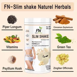 floral nutrition Slim Shake Formula 1 with Natural Herbs for weight control & Management Protein Shake image 4