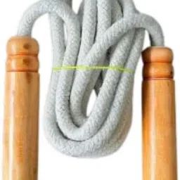 k. k. sports and musicals Cotton Jumping Rope for Men, Women & Kids | Heavy Cotton Skipping Rope Freestyle Skipping Rope-picture-20
