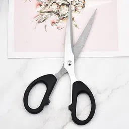 shrikhatushyam High Quality Stainless Steel Scissor For Home,Office,School with Plastic Handle Scissors image 3