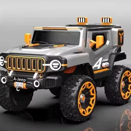 pp infinity Kids THAR 12V Electric Ride On Jeep For Kids With Remote Control, Music 1-7 Yrs Jeep Battery Operated Ride On-picture-25
