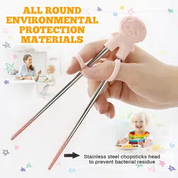 maycreate Training Stainless Steel Chinese Chopstick image 4