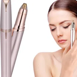 LICHEE Portable Eyebrow, Face, Lips, Nose Hair Removal Electric Trimmer with Light Trimmer 120 min Runtime 0 Length Settings-image-43
