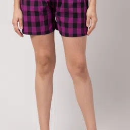 Checkered Women Boxer-image-77