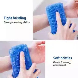 5supreme Double-Sided Bath Brush Back Cleaner Deep Cleaning & Massage Scrubber B13 image 2