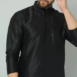 lemonx Men Silk Blend Kurta Pyjama Set image 4