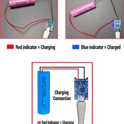 klvxken High Quality RGB Flasher Light, HW Battery, Li Battery, DC Motor, Led Light Electronic Components Electronic Hobby Kit image 5