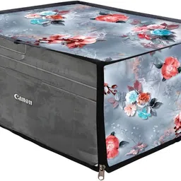 HomeStore-YEP For Canon Pixma E4270 / E4570 All-in-One Ink Efficient Printer Blue Flower Printer Cover image 2