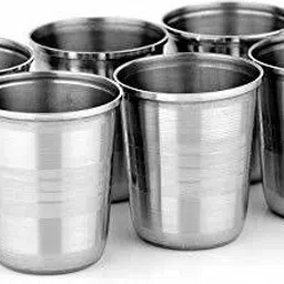 ilt 100ML Small Stainless Steel Glass for Tea PurposeSize Glass Set Water/Juice Glass-picture-11