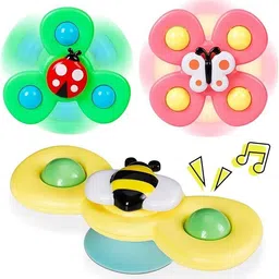 fraga Baby Suction Cup Spinner Toys for Babies image 1