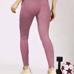 nexsus apparels Solid Women Pink Tights image 2