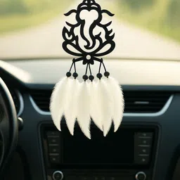 skientmes Lord Ganesha Acrylic for Rear View Mirror Car Hanging Ornament-picture-14