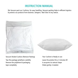 gilson Microfiber Filled Polyester 16 x16 Inch Cushion Inserts (Set of 6) image 5