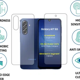 rottguard Front and Back Tempered Glass for Samsung Galaxy A17 5G image 2