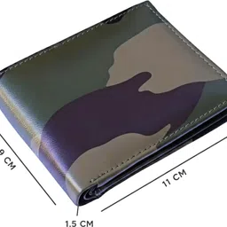 fabacle Men Trendy, Casual Multicolor Artificial Leather Wallet image 4