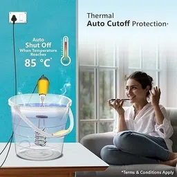 flockidos Immersion Rod Shockproof Electric Water Heater With Waterproof & Protection 1538 W Shock Proof Immersion Heater Rod image 4