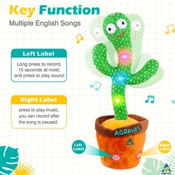 agravas Cactus Toy for Kids Toy image 2