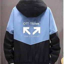 azyhub Men Colorblock Casual Jacket image 3