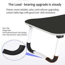 thevision Multi-Purpose Laptop Table/Study Table/Bed Table/ Wood Portable Laptop Table image 4