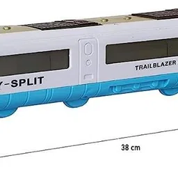 yogi High Speed Bullet Trains for Kids with 3D Flashing Lights & Funny Musical Sounds image 5