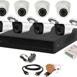 CP PLUS 8 Channal HD DVR 1080p 1Pcs,Outdoor Camera 2.4 MP 4Pcs,Indoor Camera 2. MP 4Pcs,combo set Security Camera-picture-17