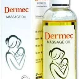 dermec Baby massage oil 300ml ( pack of 3 pics 100ml Each )-picture-20