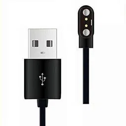 Cab Magnetic Charging Cable 1 m Smart Watch 2 Pins Magnetic Suction Charger Cable SHAH28 image 2