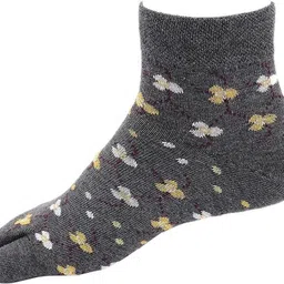 basketship Women Self Design Mid-Calf/Crew image 2