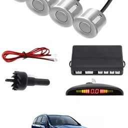 zplus Universal 4 Silver Reverse Parking Sensor With LED Display For Cars-139 Safety of Passengers/Car One Alarm Kit-1392 Parking Sensor-picture-11